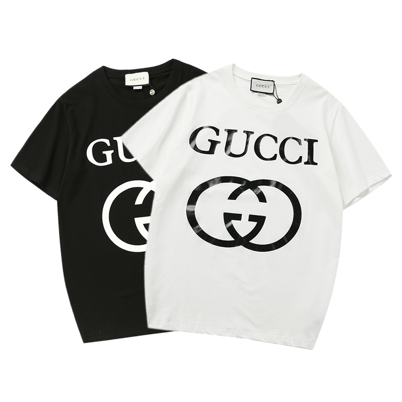 GUCCI(古馳) Interlocking G棉質T恤 2色