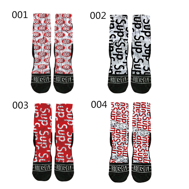 Supreme Low Cut Socks 4 Pairs Packs 4 Color [supal0a036] - $25