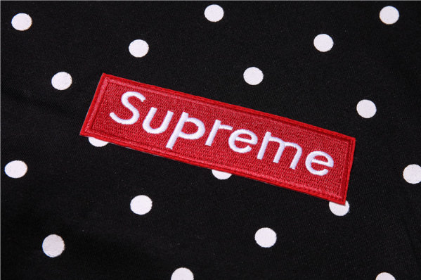 Supreme × Comme Des Garcons Box Logo Hooded Sweatshirt Black