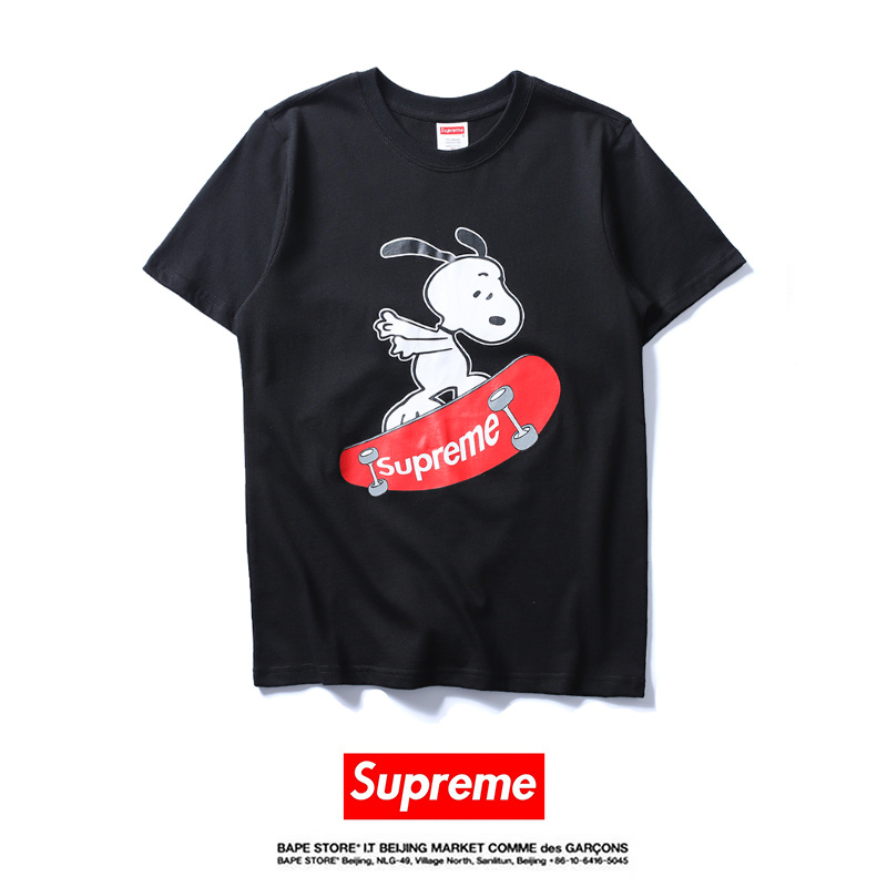 Supreme Snoopy Ride A Skatebioard Tシャツ 2色 Suplq0a003 6 790円