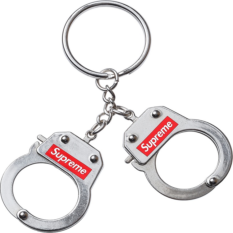 Supreme(シュプリーム) Handcuffs Keychain ボックスロゴ手錠 キーチェーン