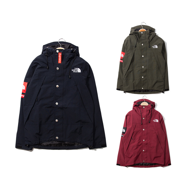Supreme X The North Face Embroidery ジャケット 3 色
