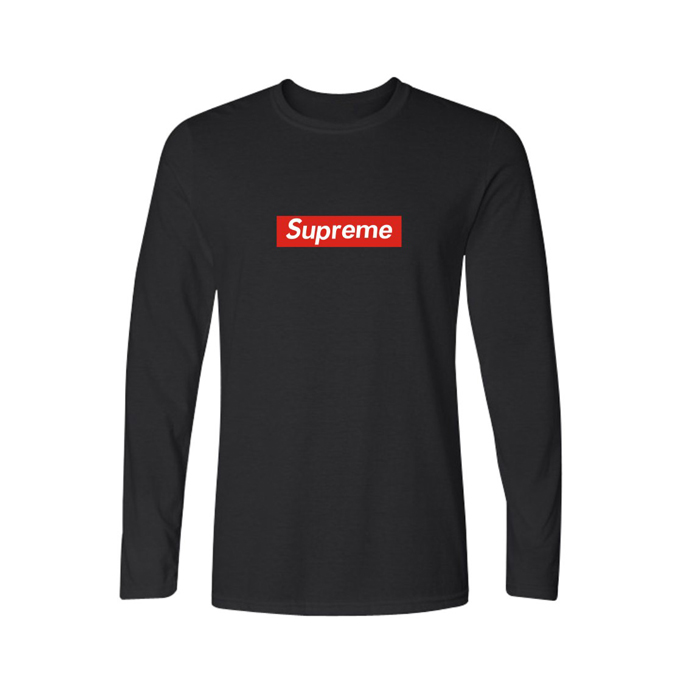 Supreme シュプリーム Box Logo ロングスリーブ Tシャツ Black