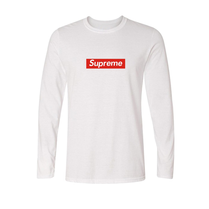 Supreme シュプリーム Box Logo ロングスリーブ Tシャツ White