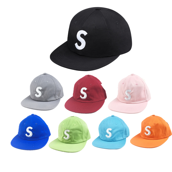Supreme シュプリーム S Logo 6 Panel Cap キャップ 8 色