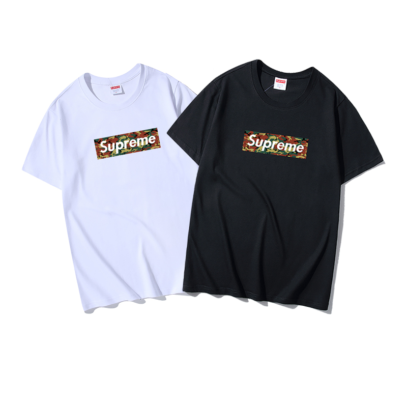 Supreme(シュプリーム) 迷彩 Box Logo Tシャツ 2色
