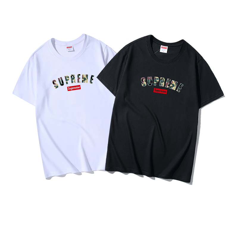 Supreme(シュプリーム) カモフラージュ レタリング Tシャツ 2色