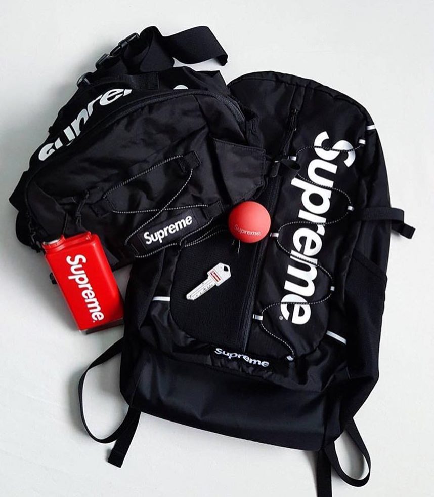 17SS Supreme Backpack バックパック ブラック - 14,900円