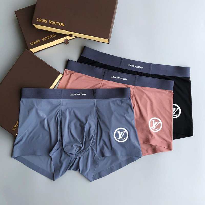 Louis Vuitton Men's Trio Pouch Underwear | semashow.com