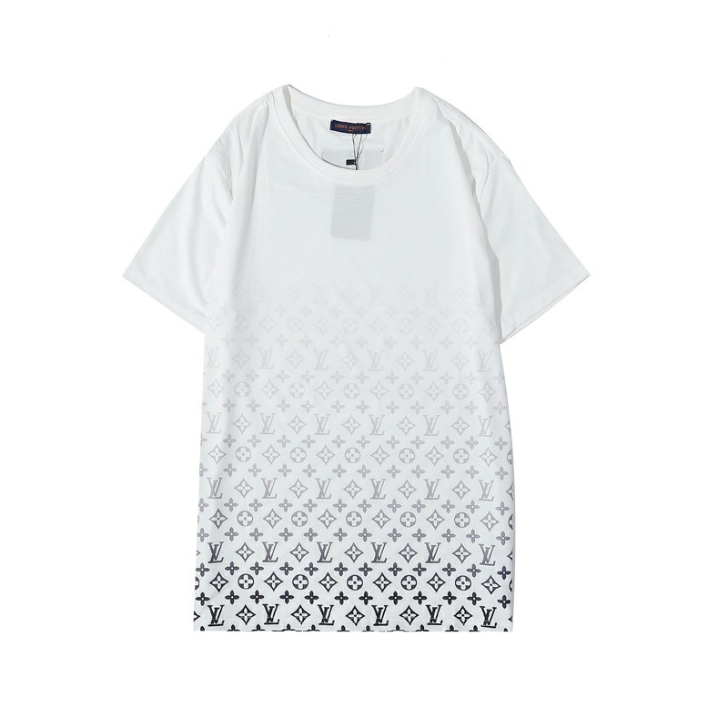 Louis Vuitton LVSE Monogram Gradient T-Shirt 'Black/White