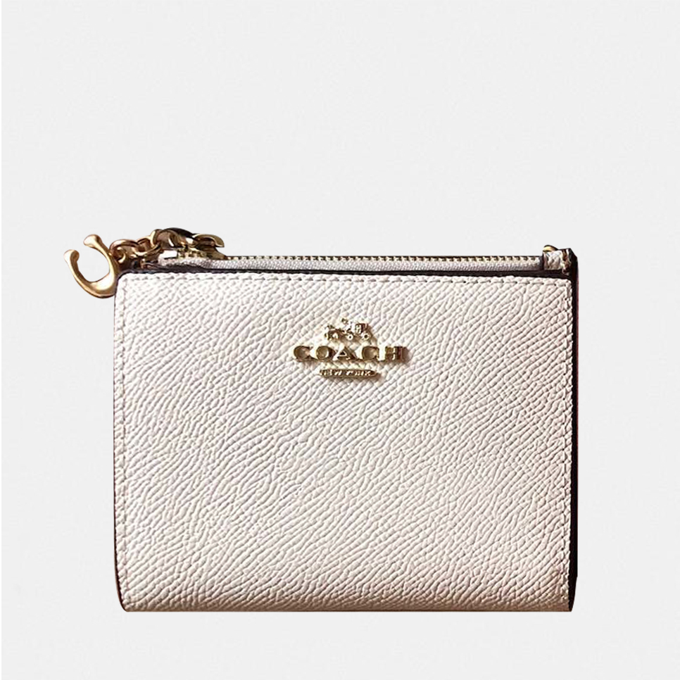 COACH SNAP CARD CASE IN SIGNATURE CANVAS coach1093L1 - ₱2,853